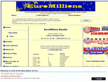 Tablet Screenshot of playeuromillions.mobi